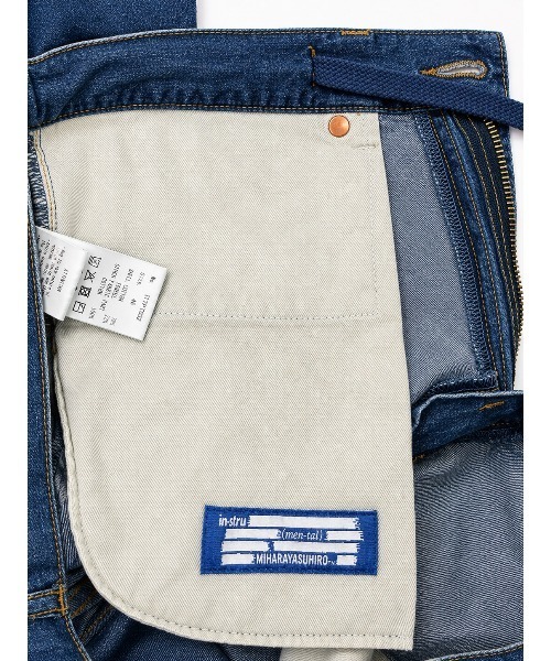 THE TOKYO(ザトウキョウ)の「【in・stru(men-tal)./ インストールメンタル】I17PT032 COTTON TENCEL DENIM BAGGY PANTS /Maison MIHARAYASUHIRO/メゾンミハラヤスヒロ(デニムパンツ・メンズ・ブラック/インディゴブルー・44/46)」の7枚目の写真