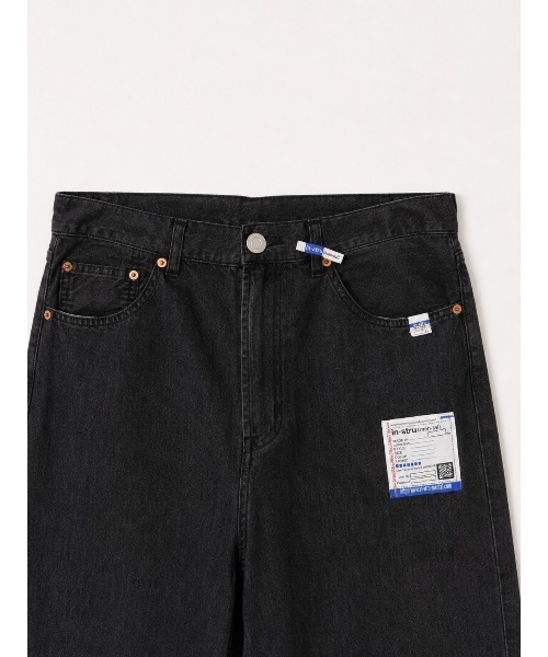 THE TOKYO(ザトウキョウ)の「【in・stru(men-tal)./ インストールメンタル】I17PT032 COTTON TENCEL DENIM BAGGY PANTS /Maison MIHARAYASUHIRO/メゾンミハラヤスヒロ(デニムパンツ・メンズ・ブラック/インディゴブルー・44/46)」の10枚目の写真