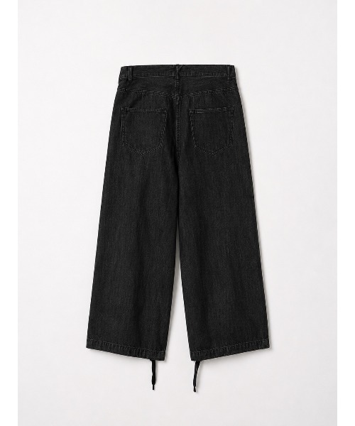 THE TOKYO(ザトウキョウ)の「【in・stru(men-tal)./ インストールメンタル】I17PT032 COTTON TENCEL DENIM BAGGY PANTS /Maison MIHARAYASUHIRO/メゾンミハラヤスヒロ(デニムパンツ・メンズ・ブラック/インディゴブルー・44/46)」の11枚目の写真