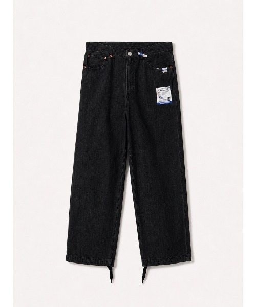THE TOKYO(ザトウキョウ)の「【in・stru(men-tal)./ インストールメンタル】I17PT032 COTTON TENCEL DENIM BAGGY PANTS /Maison MIHARAYASUHIRO/メゾンミハラヤスヒロ(デニムパンツ・メンズ・ブラック/インディゴブルー・44/46)」の9枚目の写真
