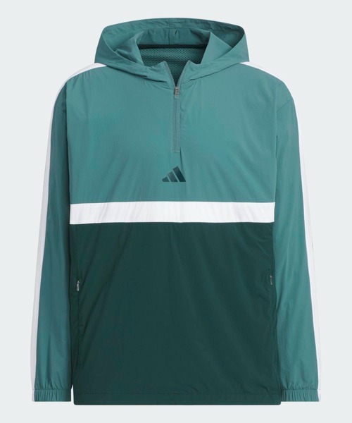 adidas(アディダス)の「クオータージップ フード プルオーバー 長袖【adidas Golf/アディダスゴルフ】(ブルゾン・メンズ・ブルー・SMALL/MEDIUM/X-LARGE/LARGE/XX-LARGE)」の5枚目の写真