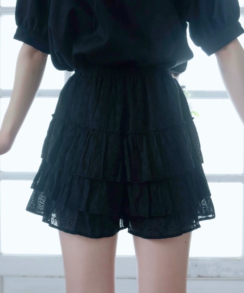 Whinny(ホワイニー)の「Whinny/【2026夏新作♪】メレンゲしゅがーパンティ(その他パンツ・レディース・ブラック/ホワイト・FREE)」の11枚目の写真