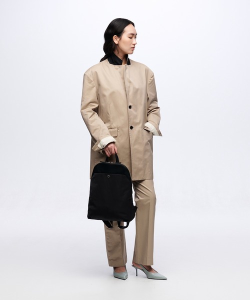 Breath TOPKAPI(ブレストプカピ)の「【Breath TOPKAPI】NEST ネスト リンクルナイロン リュック バックパック A4 / 撥水(バックパック/リュック・レディース・ブラック/グレー・FREE)」の20枚目の写真