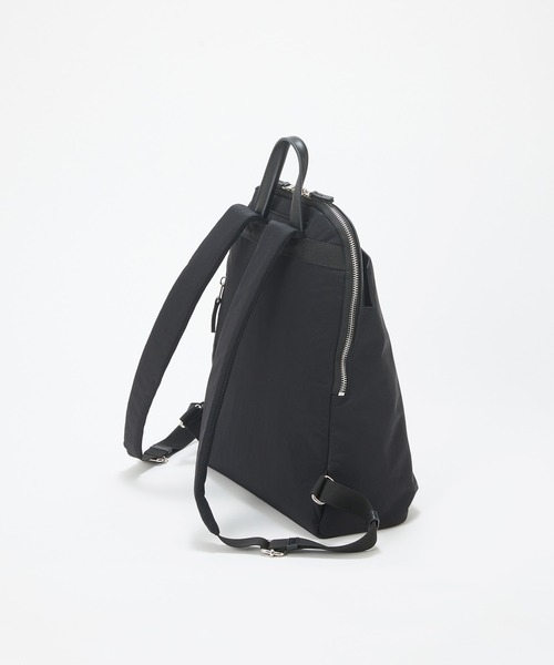 Breath TOPKAPI(ブレストプカピ)の「【Breath TOPKAPI】NEST ネスト リンクルナイロン リュック バックパック A4 / 撥水(バックパック/リュック・レディース・ブラック/グレー・FREE)」の17枚目の写真