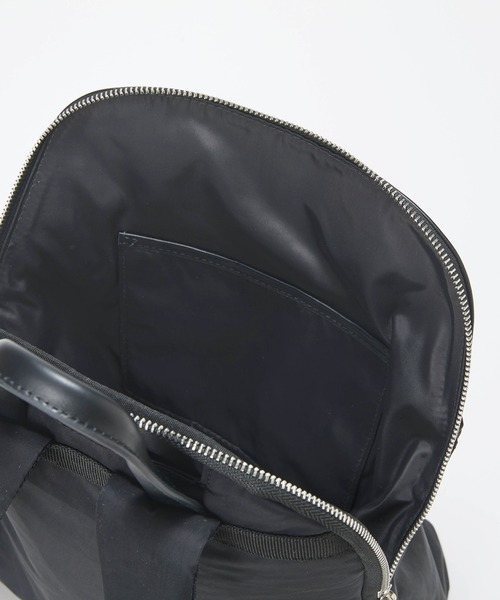 Breath TOPKAPI(ブレストプカピ)の「【Breath TOPKAPI】NEST ネスト リンクルナイロン リュック バックパック A4 / 撥水(バックパック/リュック・レディース・ブラック/グレー・FREE)」の7枚目の写真