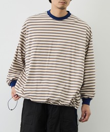 is-ness | 【is-ness/イズネス】Balloon Border Long-sleeve T-Shirt(Tシャツ/カットソー)