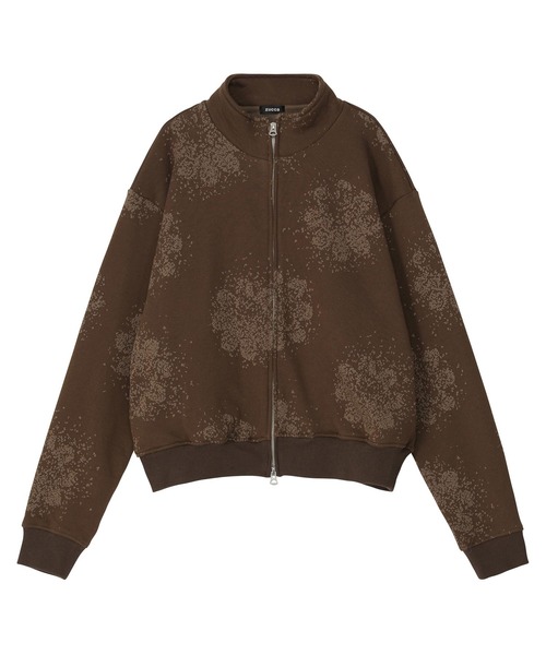 ZUCCa - ZUCCA ズッカ　パーカー FLOWER JACQUARD SWEATSHIRT / パーカー（パーカー）｜ZUCCa（ズッカ