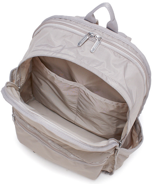 LeSportsac(レスポートサック)の「ROUTE BACKPACK ドリフトストーン(バックパック/リュック・レディース・グレー・FREE)」の7枚目の写真