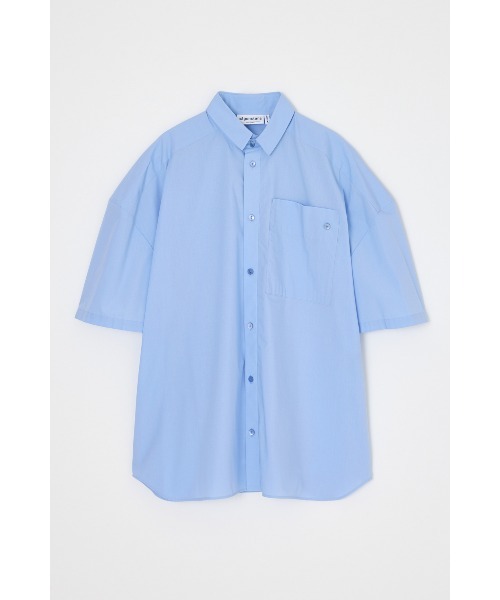 nagonstans(ナゴンスタンス)の「stand shirt(シャツ/ブラウス・レディース・ホワイト/ライトブルー/杢グレー・MEDIUM)」の3枚目の写真