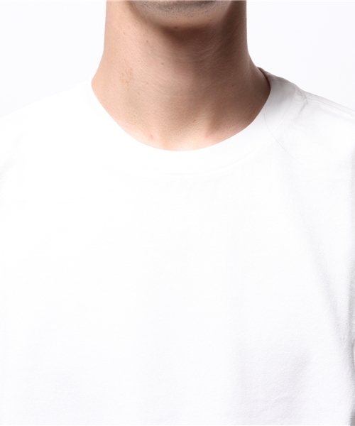 ESTNATION（エストネーション）の「ESTNATION 度詰ドルマンスリーブロングＴシャツ（Tシャツ/カットソー・メンズ・グレー/ホワイト/ブラック・LARGE/MEDIUM）」の8枚目の写真