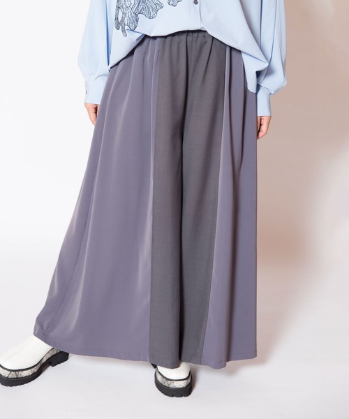 OSMOSIS(オズモーシス)の「ギャザー切替パンツ(その他パンツ・レディース・グレー/ブラック/ブラウン・ONE SIZE)」の11枚目の写真
