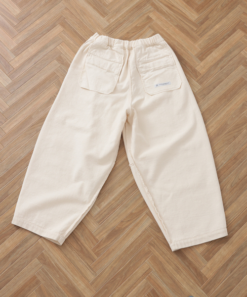 JOURNAL STANDARD LUXE（ジャーナルスタンダード　ラックス）の「MATEY’s ルーズデニムパンツ（その他パンツ・レディース・ブラック/ホワイト・FREE）」の4枚目の写真