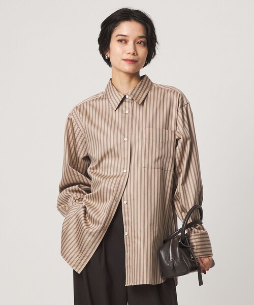 green label relaxing（グリーンレーベルリラクシング）の「＜1_OF MINE＞シャツ（シャツ/ブラウス・レディース・オフホワイト/その他1/コバルトブルー・FREE）」の3枚目の写真