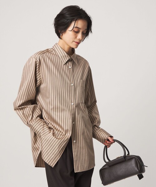 green label relaxing（グリーンレーベルリラクシング）の「＜1_OF MINE＞シャツ（シャツ/ブラウス・レディース・オフホワイト/その他1/コバルトブルー・FREE）」の18枚目の写真