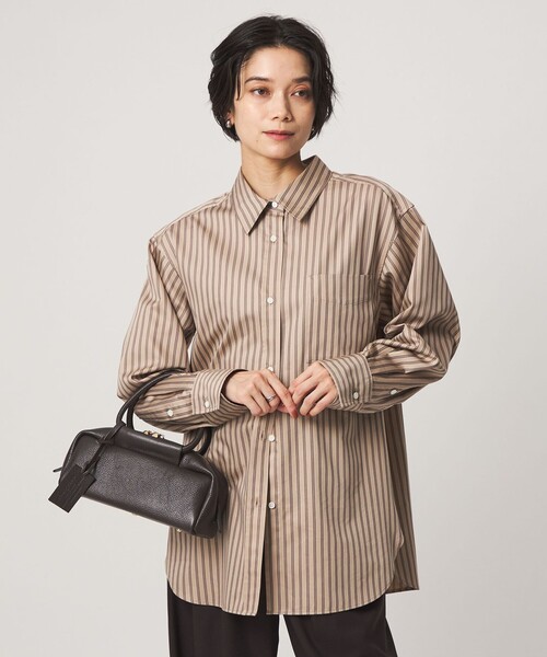 green label relaxing（グリーンレーベルリラクシング）の「＜1_OF MINE＞シャツ（シャツ/ブラウス・レディース・オフホワイト/その他1/コバルトブルー・FREE）」の19枚目の写真