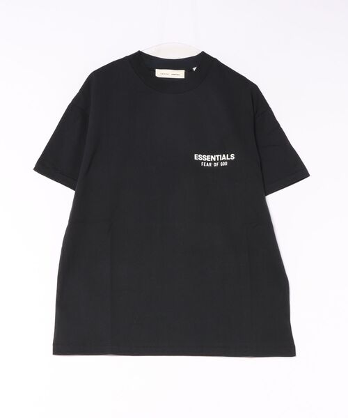 FOG ESSENTIALS(エフオージーエッセンシャルズ)の「【FOG ESSENTIALS】エッセンシャルズ BACK LOGO BOXY TEE SS ロゴ Tシャツ ラバープリント(Tシャツ/カットソー・メンズ・ブラック・XS/M/L/XL/S)」の5枚目の写真