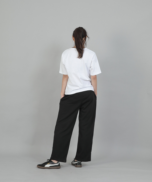 SAINTCREW(セントクルー)の「ソフトバンディングワイドパンツ ESB-384 ブラックブラック(スウェットパンツ・レディース・その他・FREE)」の10枚目の写真