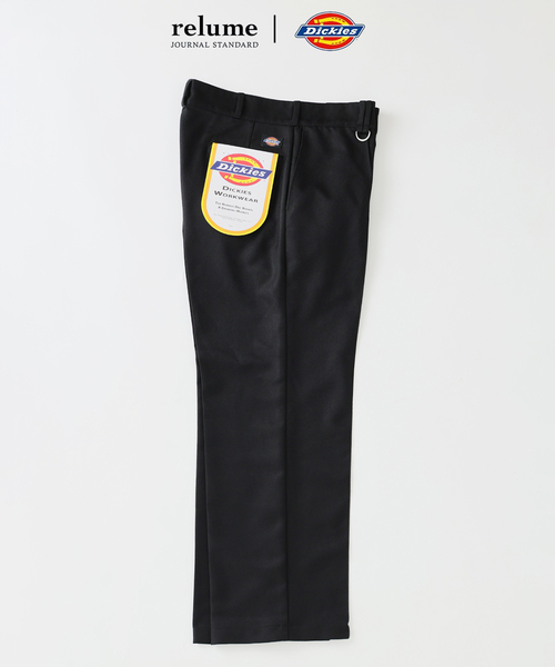 Dickies(ディッキーズ)の「《追加》Dickies / ディッキーズ 別注 ピンタック ワイドスラックス(スラックス・メンズ・チャコールグレー/ブラック/ブラウン・LARGE/MEDIUM)」の2枚目の写真