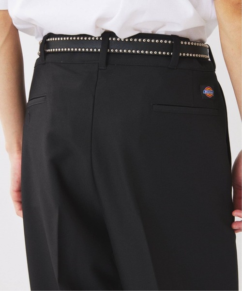 Dickies(ディッキーズ)の「《追加》Dickies / ディッキーズ 別注 ピンタック ワイドスラックス(スラックス・メンズ・チャコールグレー/ブラック/ブラウン・LARGE/MEDIUM)」の5枚目の写真