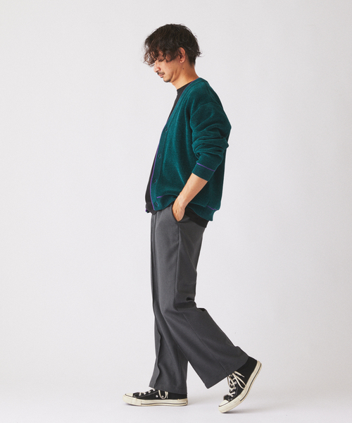 Dickies(ディッキーズ)の「《追加》Dickies / ディッキーズ 別注 ピンタック ワイドスラックス(スラックス・メンズ・チャコールグレー/ブラック/ブラウン・LARGE/MEDIUM)」の7枚目の写真