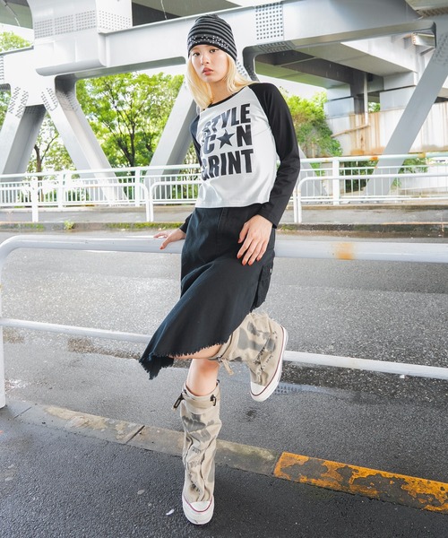 WEGO（ウィゴー）の「WEGO/【26年秋冬新作】カラーロゴロンT（Tシャツ/カットソー・レディース・その他4/その他3/その他1/その他2/グリーン系その他/その他5・FREE）」の20枚目の写真