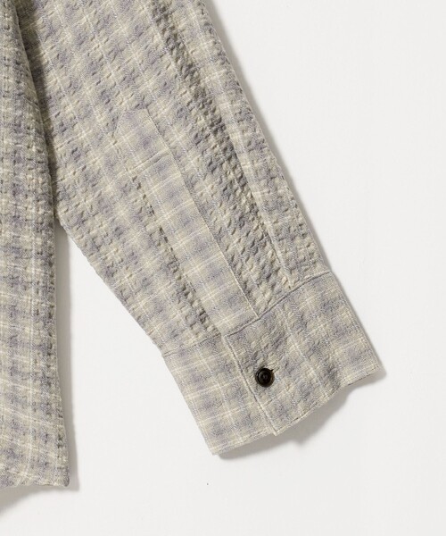 BEAUTY&YOUTH UNITED ARROWS(ビューティーアンドユースユナイテッドアローズ)の「レーヨンブレンド チェック オーバーサイズシャツ(シャツ/ブラウス・レディース・ライトピンク/ブラック/クリーム・FREE)」の13枚目の写真