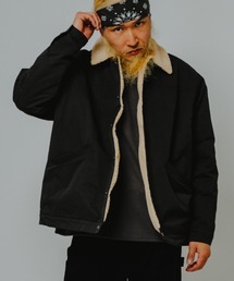 BIG MIKE（ビッグマイク）の「BIG MIKE ビッグマイク /26秋冬新作 コットンナイロン ボアジャケット ワークブルゾン //// 102646701（ブルゾン）」