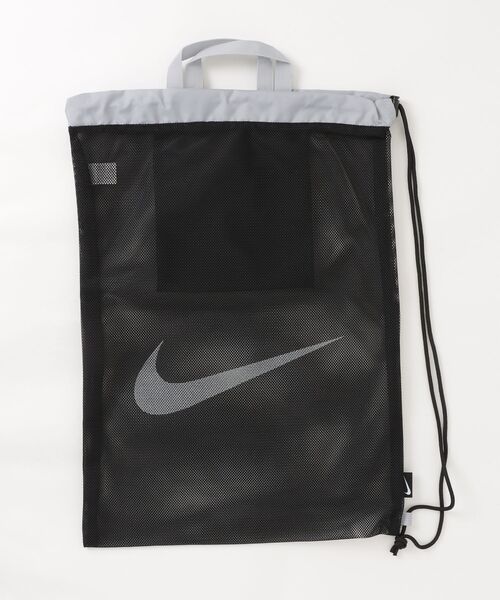 NIKE(ナイキ)の「【NIKE】ナイキ SS26 メッシュワンショルダープールバッグ(バックパック/リュック・レディース・レッド/グレー/ミント/ブラック・FREE)」の2枚目の写真