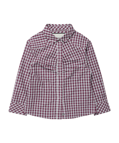 THEVINYLHOUSE(ザバイニルハウス)の「THREE-QUARTER SLEEVE SHIRTS (W) RED(シャツ/ブラウス・レディース・その他・SMALL/MEDIUM)」の8枚目の写真