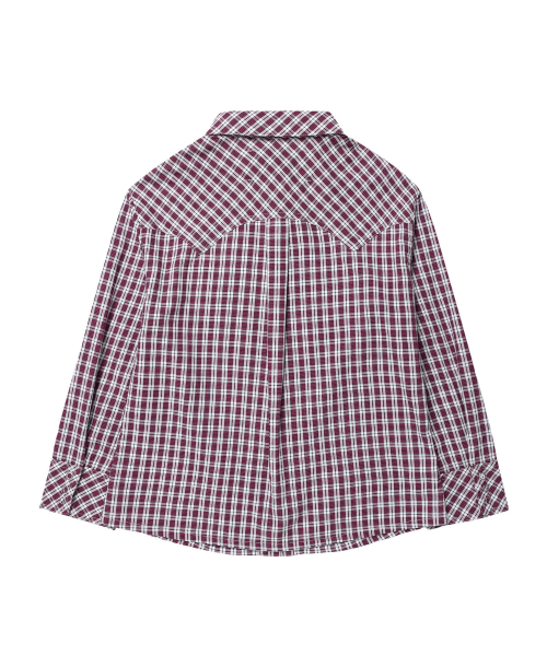 THEVINYLHOUSE(ザバイニルハウス)の「THREE-QUARTER SLEEVE SHIRTS (W) RED(シャツ/ブラウス・レディース・その他・SMALL/MEDIUM)」の9枚目の写真