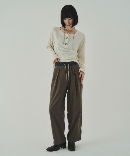 SOYEN(ソイエン)の「コーデュロイパンツ(その他パンツ・レディース・ブラウン/ブルー・M/S)」の11枚目の写真