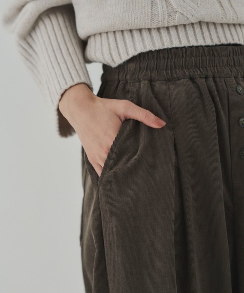 SOYEN(ソイエン)の「コーデュロイパンツ(その他パンツ・レディース・ブラウン/ブルー・M/S)」の19枚目の写真