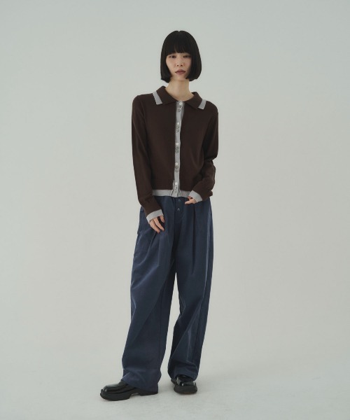 SOYEN(ソイエン)の「コーデュロイパンツ(その他パンツ・レディース・ブラウン/ブルー・M/S)」の6枚目の写真