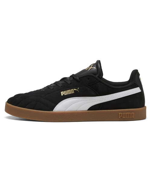 PUMA(プーマ)の「PUMA/プーマ スニーカー PUMA CLUB 2 INDOOR SD プーマ クラブ2 インドア エスディー 404465(スニーカー・レディース・ブラック/ピンク・23.0cm/24.0cm/25.0cm/22.5cm/23.5cm/24.5cm)」の1枚目の写真