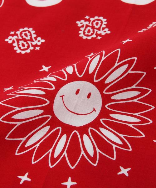 BEAUTY&YOUTH UNITED ARROWS（ビューティーアンドユースユナイテッドアローズ）の「【別注】BY JACKSON MATISSE バンダナ ◆（バンダナ/スカーフ・レディース・ホワイト/レッド/ブラック・FREE）」の6枚目の写真