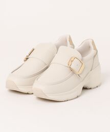 HAWKINS ホーキンス VERA 6.5 ヒールアップ ベルトスニーカー HW20420 CREAM