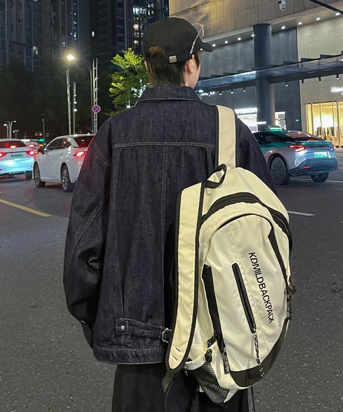 MGV（エムジーヴィー）の「ルーズデニムトラッカージャケット（デニムジャケット・メンズ・ブラック/インディゴブルー・MEDIUM/LARGE/X-LARGE）」の11枚目の写真