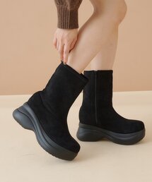 【9.19(土)0:00発売】カーブソールショートブーツ