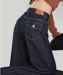おしゃれデニムパンツ