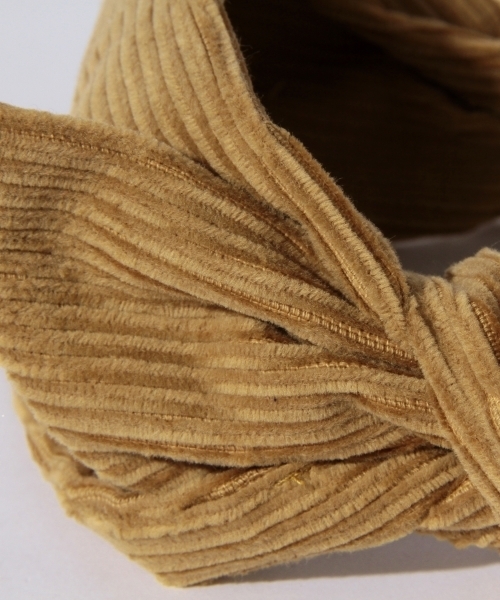 Ctrl freak （コントロール フリーク）の「Ctrl freak / コーデュロイ ヘアバンド（ヘアバンド・レディース・ブラウン系その他/ワイン/ネイビー・ONE SIZE）」の8枚目の写真