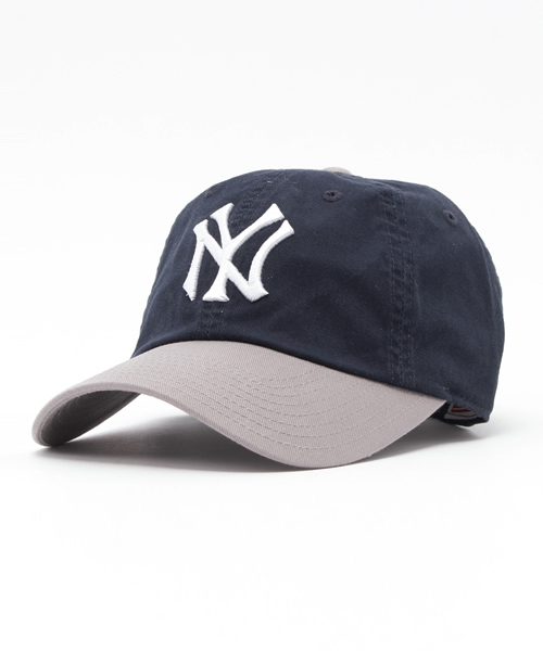 ONSPOTZ(オンスポッツ)の「AMERICAN NEEDLE STRAPBACK CAP NEW YORK YANKEES BLEACHER SEAT NAVY(キャップ・メンズ・ネイビー・FREE)」の1枚目の写真