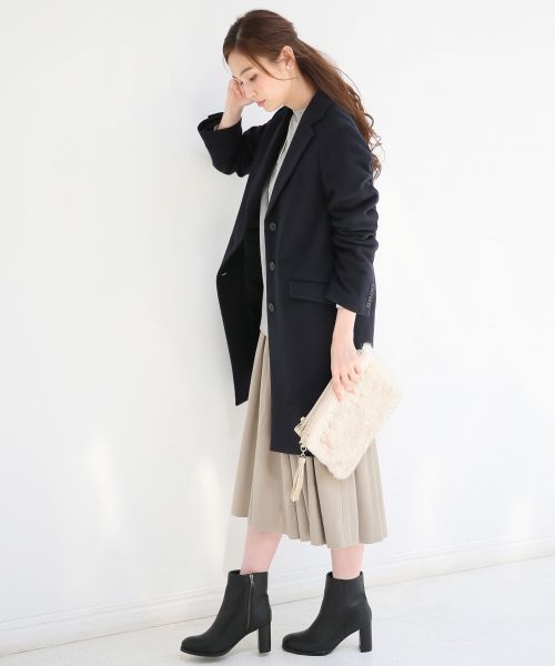 GLOBAL WORK(グローバルワーク)の「シャツスリーブプルオーバー長袖/725143(Tシャツ/カットソー・レディース・グレー/その他/ネイビー/ブラウン・MEDIUM/SMALL/LARGE)」の5枚目の写真