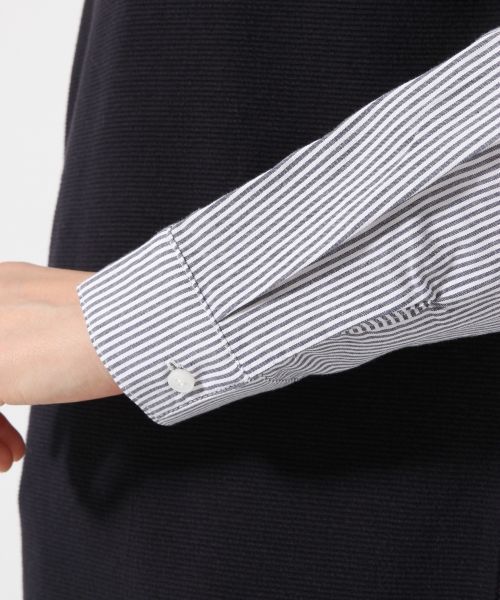 GLOBAL WORK(グローバルワーク)の「シャツスリーブプルオーバー長袖/725143(Tシャツ/カットソー・レディース・グレー/その他/ネイビー/ブラウン・MEDIUM/SMALL/LARGE)」の11枚目の写真