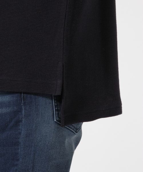 GLOBAL WORK(グローバルワーク)の「シャツスリーブプルオーバー長袖/725143(Tシャツ/カットソー・レディース・グレー/その他/ネイビー/ブラウン・MEDIUM/SMALL/LARGE)」の12枚目の写真