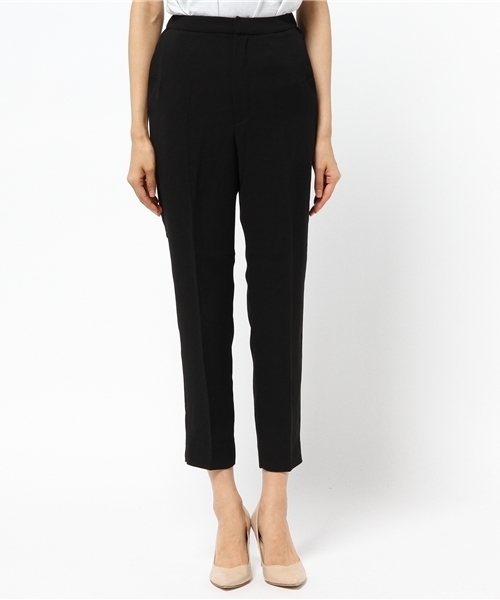 MOUSSY（マウジー）の「EASY TROUSER（その他パンツ・レディース・ブラック/ボルドー・2/0/1）」の3枚目の写真