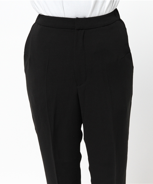 MOUSSY（マウジー）の「EASY TROUSER（その他パンツ・レディース・ブラック/ボルドー・2/0/1）」の6枚目の写真