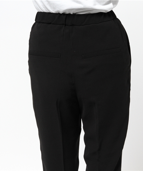 MOUSSY（マウジー）の「EASY TROUSER（その他パンツ・レディース・ブラック/ボルドー・2/0/1）」の7枚目の写真