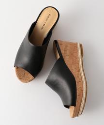 ODETTE E ODILE | 【BAILA7月号掲載】OFC ディープラインミュールウェッジ サンダル80(サンダル)