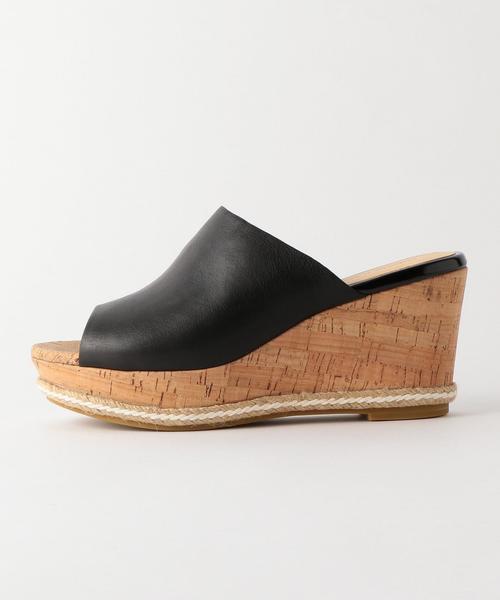 ODETTE E ODILE（オデットエオディール）の「OFC ディープラインミュールウェッジ サンダル80（サンダル・レディース・ホワイト/ブラック/ブラウン/シルバー/ゴールド/グレー・37/35/36）」の17枚目の写真