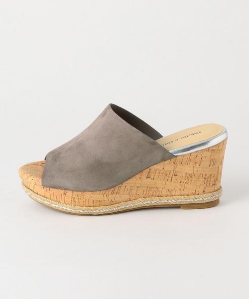 ODETTE E ODILE（オデットエオディール）の「OFC ディープラインミュールウェッジ サンダル80（サンダル・レディース・ホワイト/ブラック/ブラウン/シルバー/ゴールド/グレー・37/35/36）」の11枚目の写真